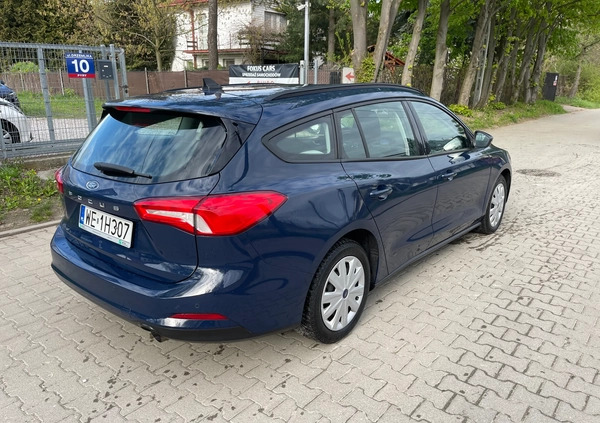 Ford Focus cena 45900 przebieg: 117000, rok produkcji 2020 z Chojnice małe 407